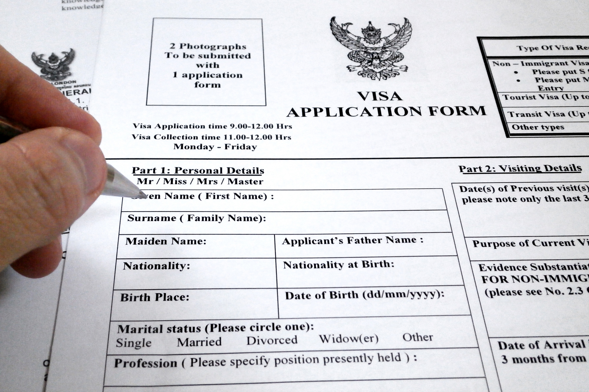 thailand visa