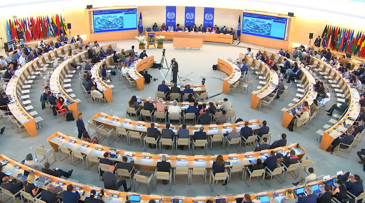 ILO conference article 33 myanmar