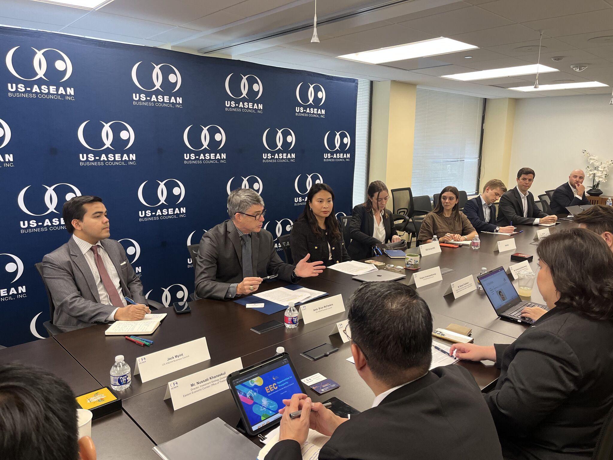 Roundtable and Networking Reception with Dr.Cholachit Vorawangso Virakul, Assistant Secretary General of Eastern Economic Corridor Office of Thailand (EECO)