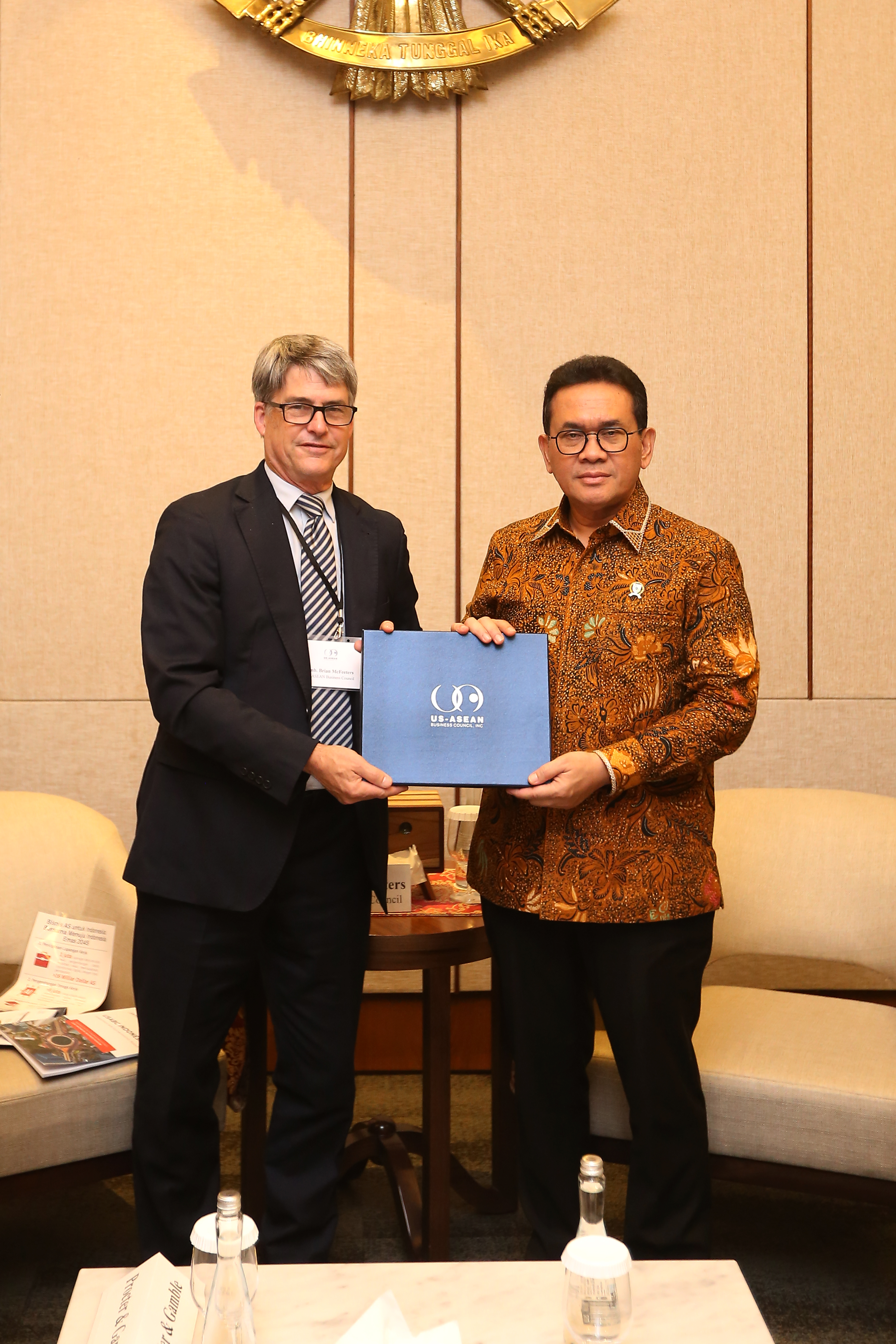 Indonesia's Minister of Trade Budi Santoso