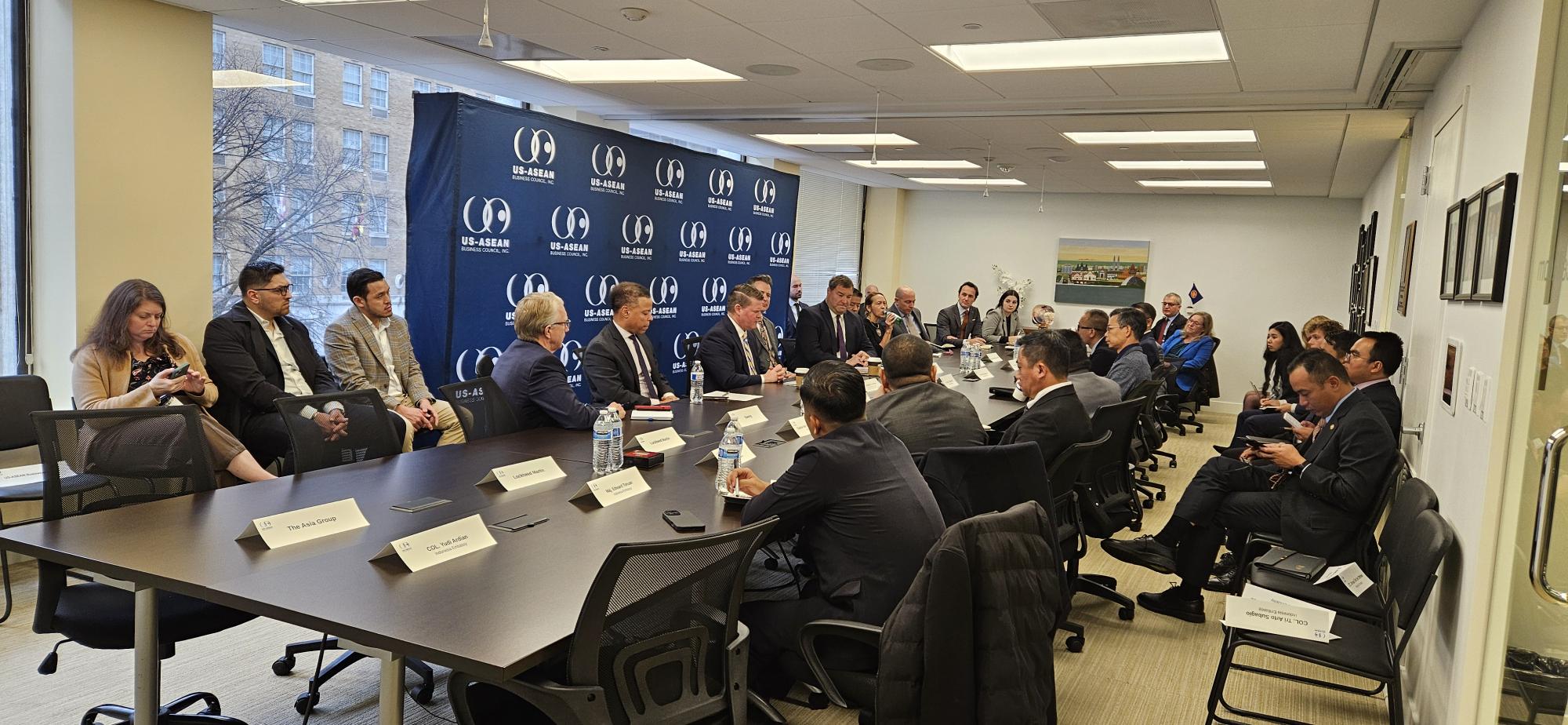 ASEAN Defense Attachés Roundtable with the Honorable Randall G. Shriver