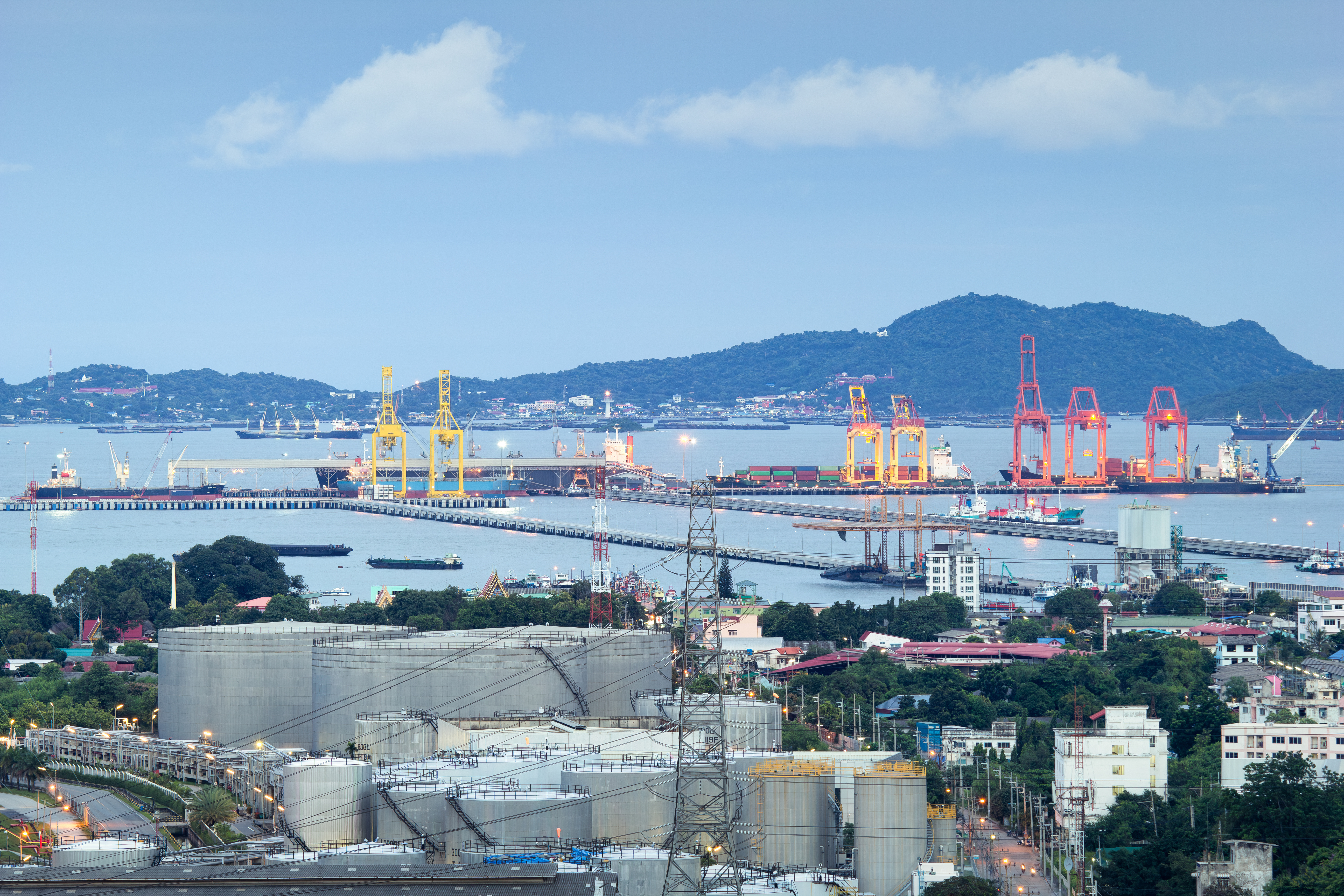 thailand shipping dock