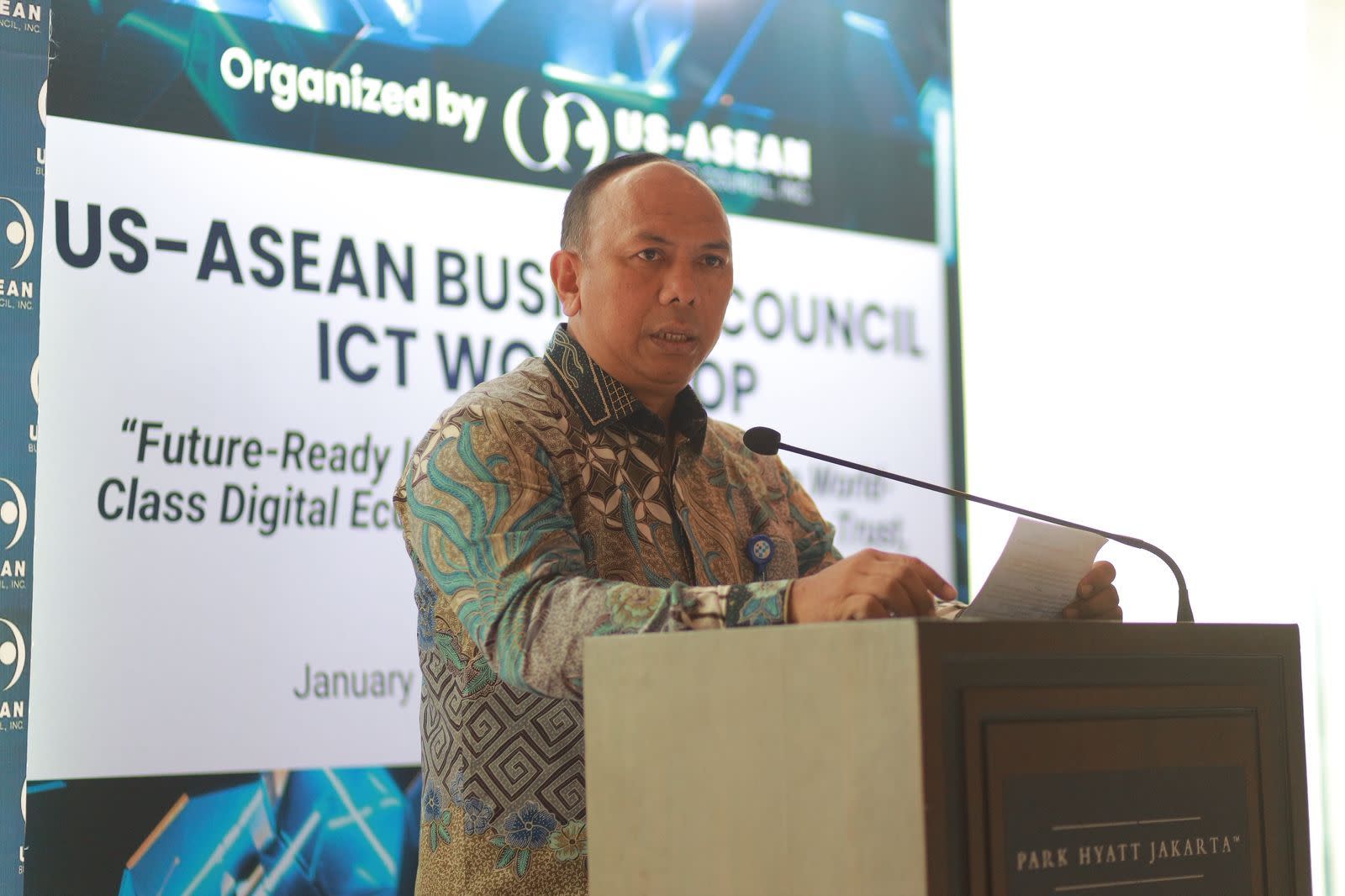 Bapak Wayan Toni Supriyanto, Director General of Digital Infrastructure
