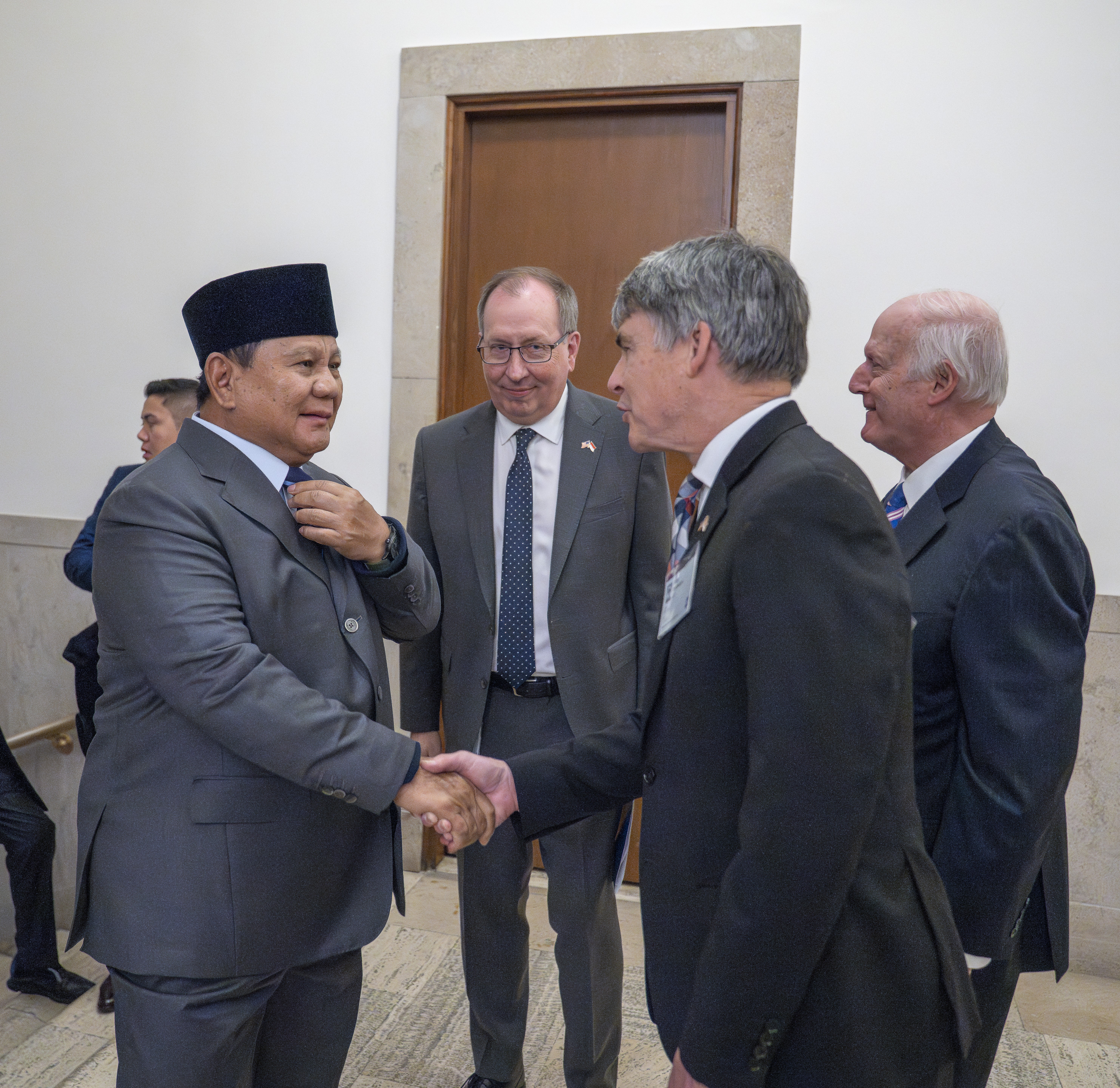 Greeting Pres Prabowo 2-18-26