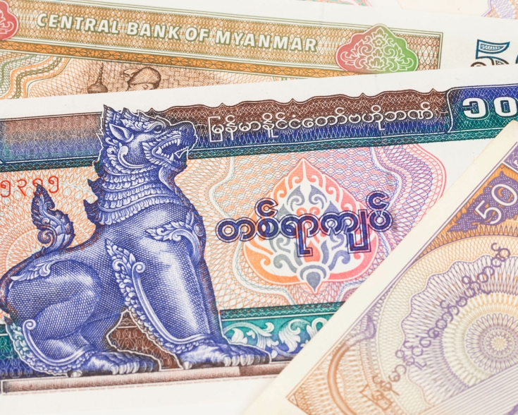 Myanmar banknotes