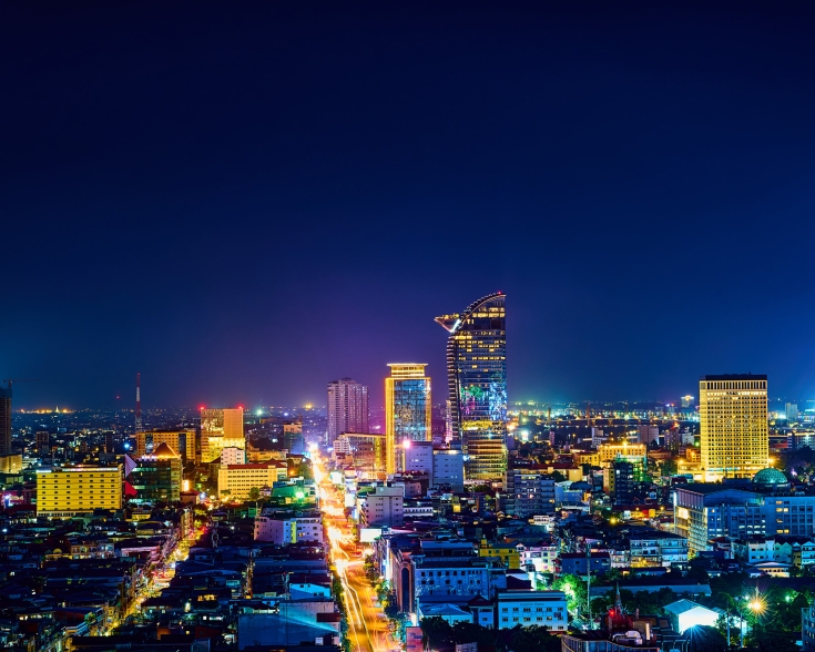 cambodia skyline