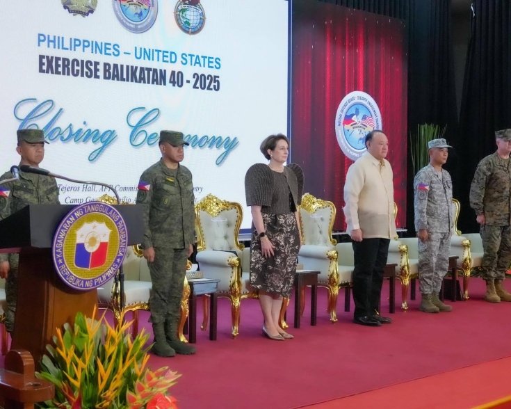 Closing ceremony of Exercise Balikatan 40-2025 