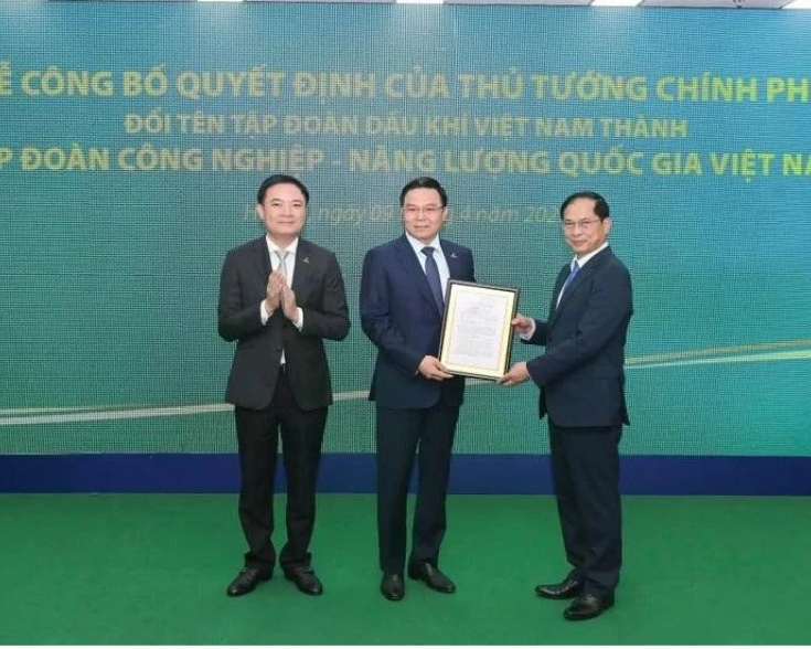 Vietnam Oil and Gas Group renamed Vietnam National Industry - Energy Group