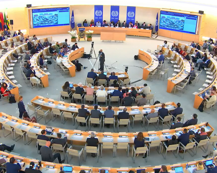 ILO conference article 33 myanmar