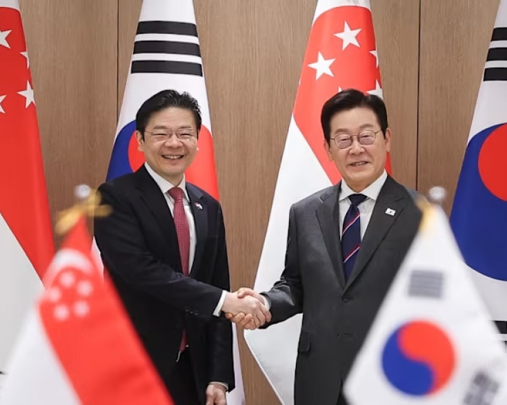 lawrence_wong_lee_jae_myung_meeting