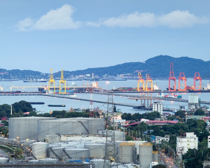 thailand shipping dock