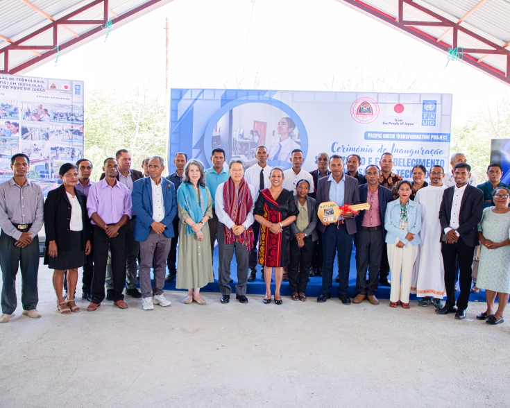 inaguration of solar labs for education-timorleste