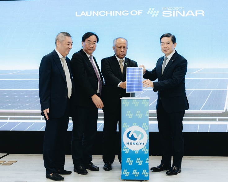 launch of Project Sinar - brunei energy